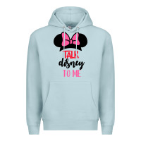 Blue Mist Minnie Mouse Premium Hoodie - CowhideDigitalArt