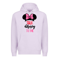Lilac Minnie Mouse Premium Hoodie - CowhideDigitalArt