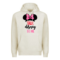 Oatmeal Heather Minnie Mouse Premium Hoodie - CowhideDigitalArt
