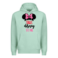 Seafoam Minnie Mouse Premium Hoodie - CowhideDigitalArt