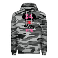 Slate Camo Minnie Mouse Premium Hoodie - CowhideDigitalArt