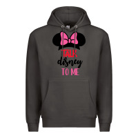 Smoke Minnie Mouse Premium Hoodie - CowhideDigitalArt