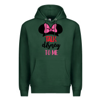 Sports Green Minnie Mouse Premium Hoodie - CowhideDigitalArt