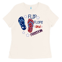 Bone Flip Flops and Freedom Ladies Tee - Bettercallsaul
