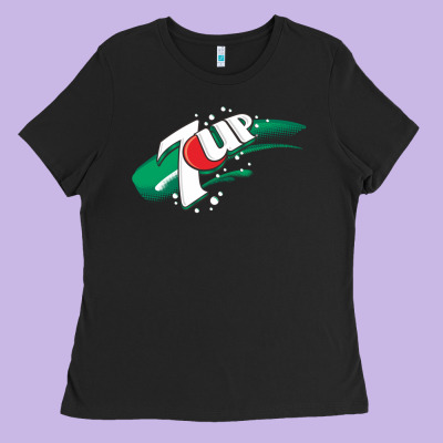 Best '7up's Drink Soda Ladies Tee Designed By Designpulse