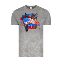 Cloud Rock one nation under god Vintage Tee - CowGirlArtShop