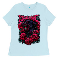 Baby Blue escape the fate Ladies Tee - DesignPulse