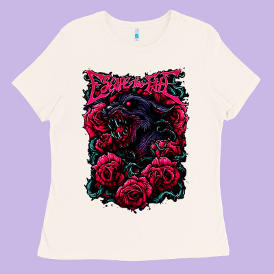 Escape The Fate Ladies Tee Designed By Designpulse