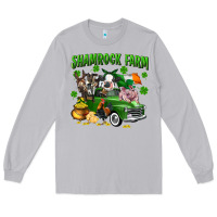 Moon Dust Shamrock farm Long Sleeve Tee - CowGirlArtShop