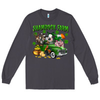Smoke Shamrock farm Long Sleeve Tee - CowGirlArtShop