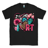 Black rt respiratory therapist hearts Classic Tee - Jasminsmagicworld