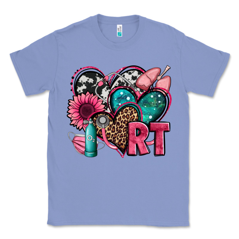 Rt Respiratory Therapist Hearts Classic Tee by Jasminsmagicworld | Teevron