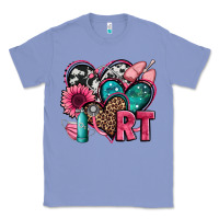 Colony Blue rt respiratory therapist hearts Classic Tee - Jasminsmagicworld