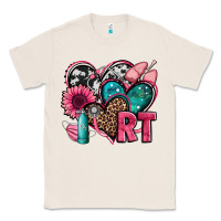 Natural rt respiratory therapist hearts Classic Tee - Jasminsmagicworld