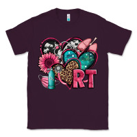 Plum rt respiratory therapist hearts Classic Tee - Jasminsmagicworld