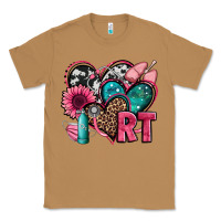Toasted Coconut rt respiratory therapist hearts Classic Tee - Jasminsmagicworld