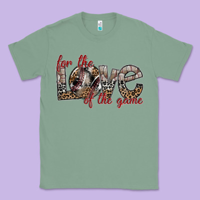 For The Love Of The Game Classic Tee Designed By Sublimationcraftshop