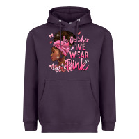 Plum in october we wear pink Heavyweight Hoodie - BarkalooDesign