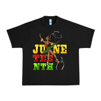 Black juneteenth Urban Heavy Tee - CowGirlArtShop