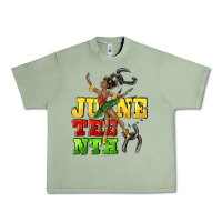 Oil Green juneteenth Urban Heavy Tee - CowGirlArtShop