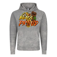 Cloud Rock black and proud Vintage Hoodie - HowdyJamesFarm