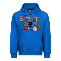 Cobalt baseball dad Urban Hoodie - AdoDesignShop