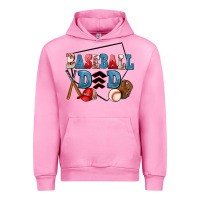 Fuchsia Pink baseball dad Urban Hoodie - AdoDesignShop