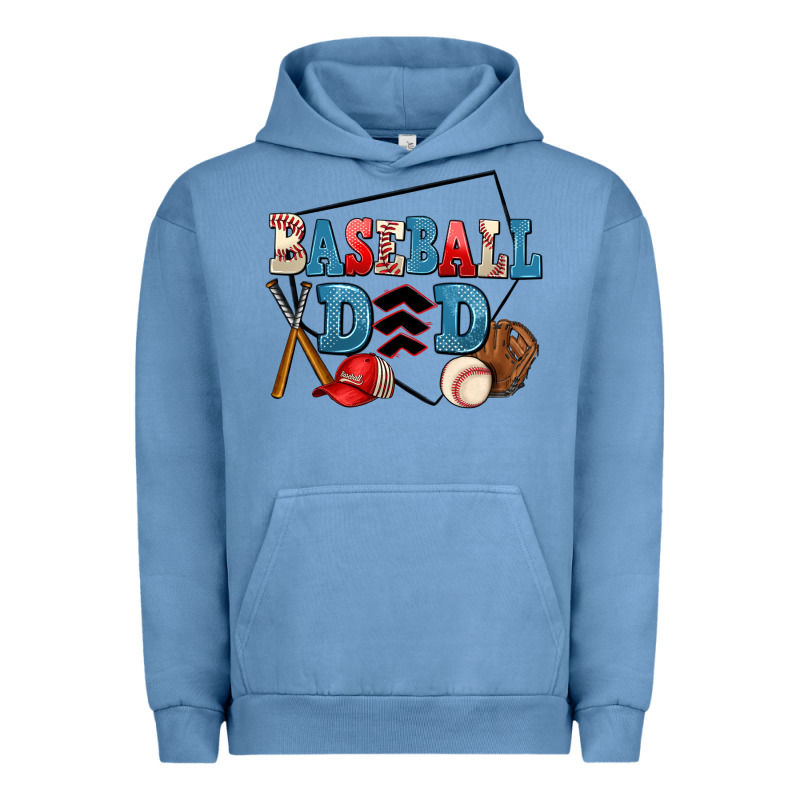 Baseball Dad Urban Hoodie by AdoDesignShop | Teevron
