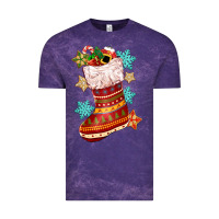 Cloud Purple christmas Vintage Tee - CowGirlArtShop