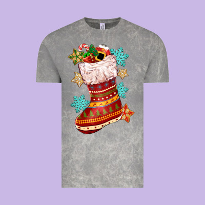 Christmas Vintage Tee Designed By Cowgirlartshop