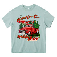 Arona home for the holidays michigan Heavy Core Tee - BarkalooDesign