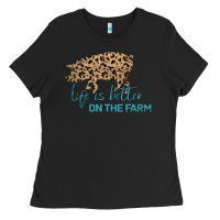 Life Is Better On The Farm Ladies Tee | Teevron