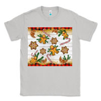 Moon Dust Christmas gingerbread cookies and candy cane Classic Tee - NancyCooperArtShop