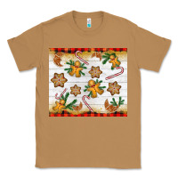 Toasted Coconut Christmas gingerbread cookies and candy cane Classic Tee - NancyCooperArtShop