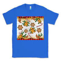 True Royal Christmas gingerbread cookies and candy cane Classic Tee - NancyCooperArtShop