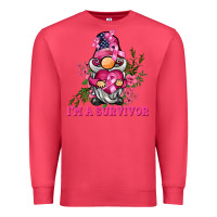 Cardinal i'm a survivor gnome Premium Sweatshirt - BarkalooDesign