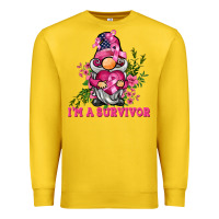 Lemon i'm a survivor gnome Premium Sweatshirt - BarkalooDesign