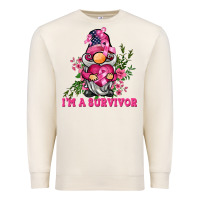 Sandshell i'm a survivor gnome Premium Sweatshirt - BarkalooDesign