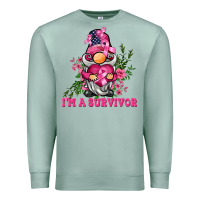 Seafoam i'm a survivor gnome Premium Sweatshirt - BarkalooDesign