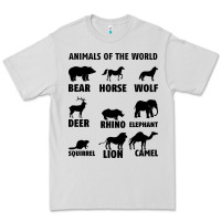 Dove Grey Animal Of The World Premium Tee - Bettercallsaul