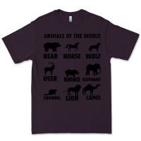 Plum Animal Of The World Premium Tee - Bettercallsaul