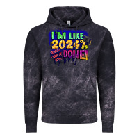 Cloud Black i'm like 2024 done Vintage Hoodie - CowGirlArtShop