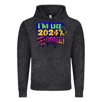 Vintage Black i'm like 2024 done Vintage Hoodie - CowGirlArtShop