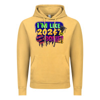 Vintage Mustard i'm like 2024 done Vintage Hoodie - CowGirlArtShop