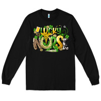Black lucky nurse St. Patrick's Long Sleeve Tee - HowdyJamesFarm