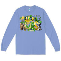 Colony Blue lucky nurse St. Patrick's Long Sleeve Tee - HowdyJamesFarm