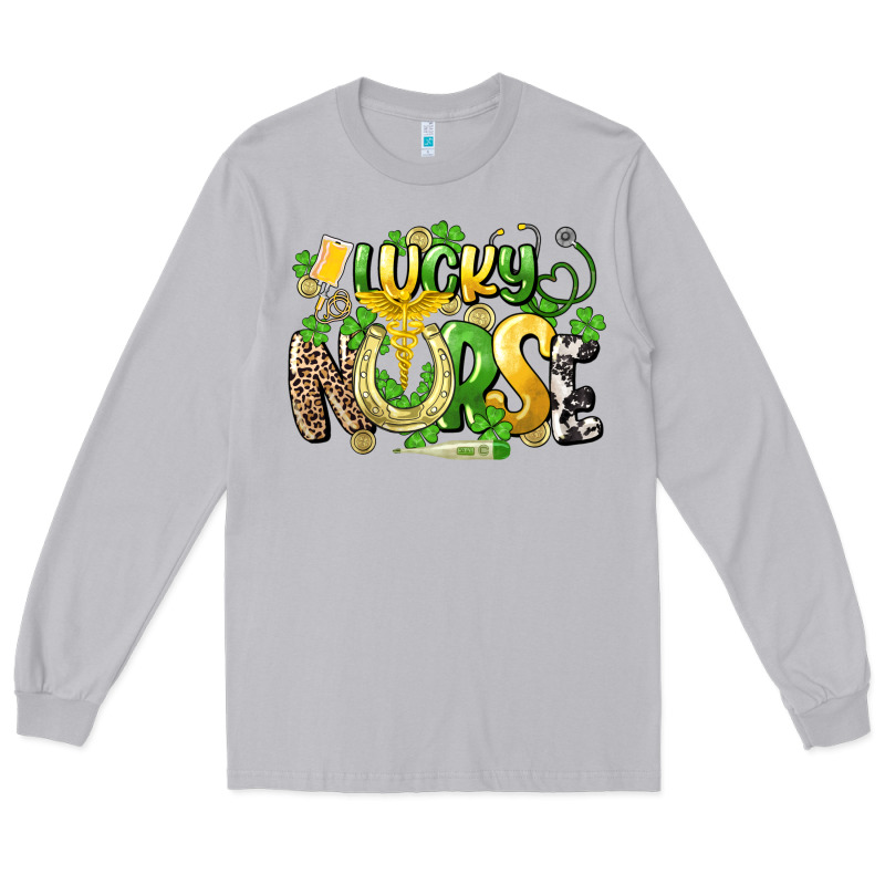 Lucky Nurse St. Patrick's Long Sleeve Tee by HowdyJamesFarm | Teevron