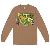 Toasted Coconut lucky nurse St. Patrick's Long Sleeve Tee - HowdyJamesFarm