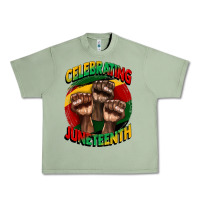 Oil Green im celebrating juneteenth  (1) Urban Heavy Tee - CowGirlArtShop