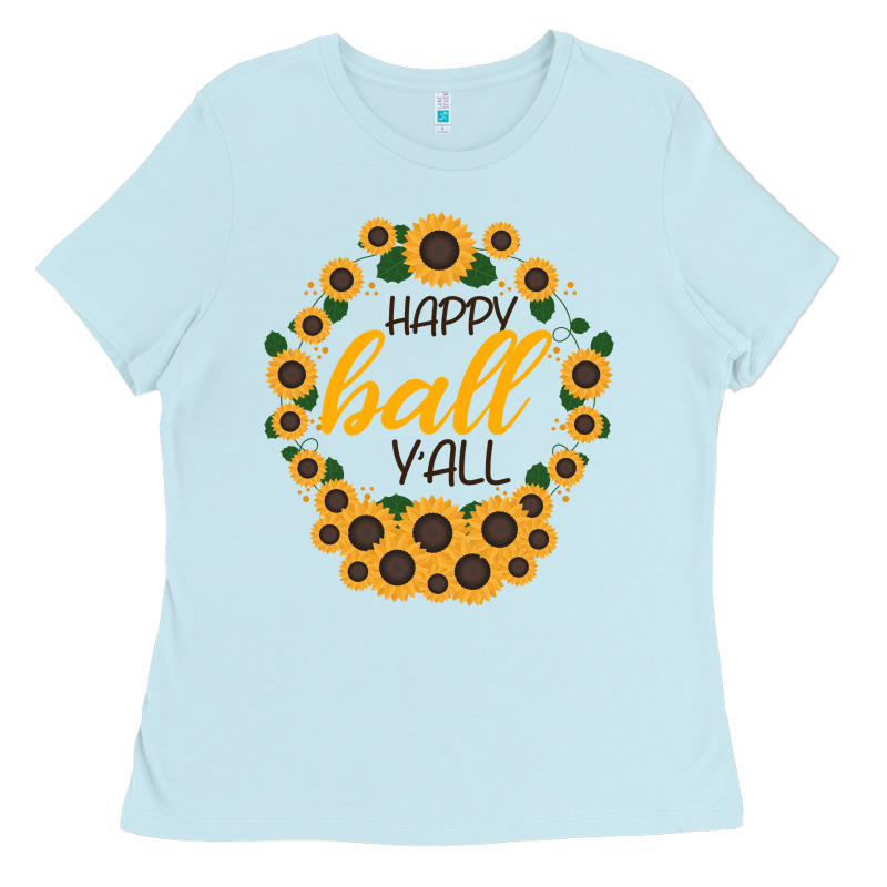 Happy Fall Sunflowers Ladies Tee by Bettercallsaul | Teevron